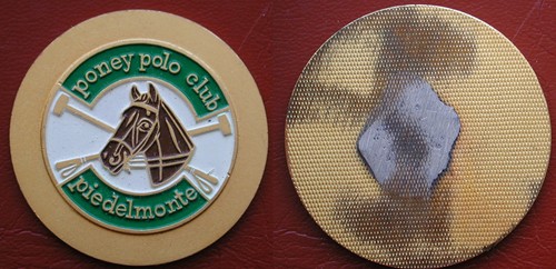 Distintivo poney polo club - poney,