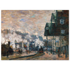 Claude Monet, La stazione di Saint-Lazare, 85256, poster