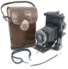 Voigtlander Prominent 6x9cm rangefinder Heliar 4,5/10,5cm lens complete set