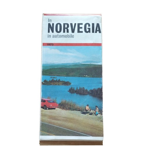 1973 mappa norvegia in - mappa,