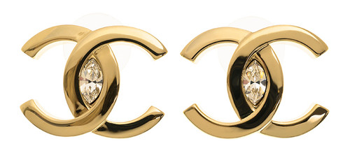 Chanel 23s gold crystal - chanel,