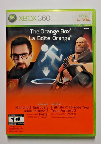 The orange box - box, xbox