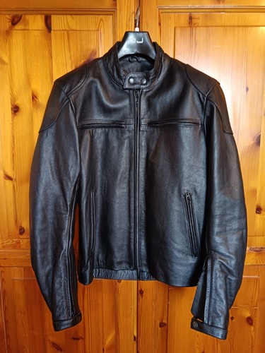 Giubbotto moto pelle oj - giubbotto,