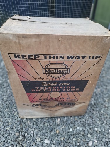 Tubo crt mullard 20 - tubo,