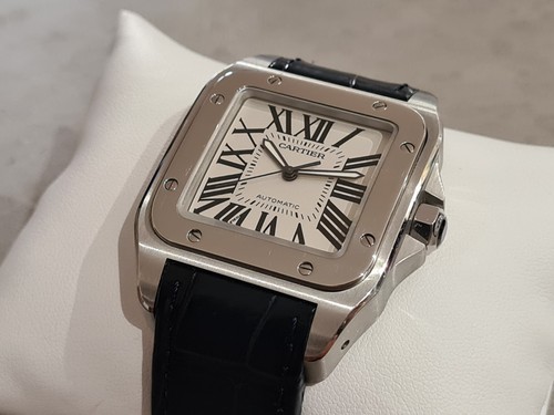 Cartier santos 100 w20073x8 - cartier, lm