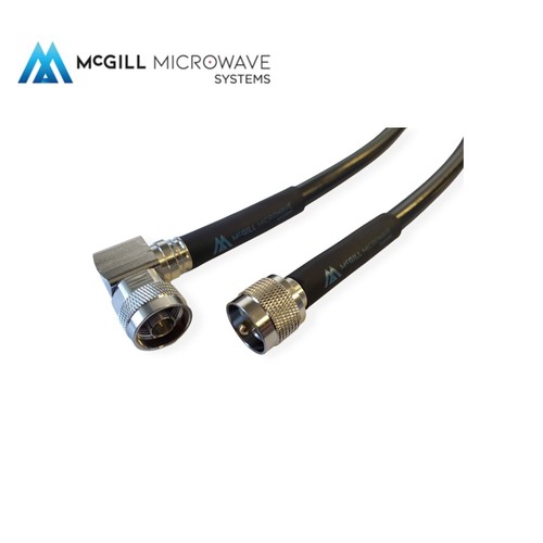 Maschio angolo destro uhf - destro, a
