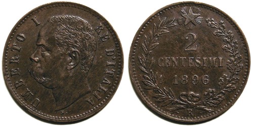 Centesimi 1896 rr - 2,