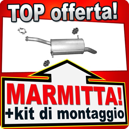 Silenziatore posteriore per - posteriore,