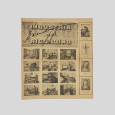 ADV  Pubblicità Catalogo Immagini religiose Industria del Ricordino  s.d. (193.)