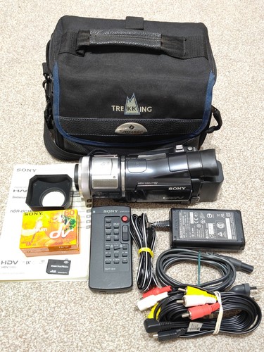 Sony handycam hdr hc1e minidv - hdr-hc1e,