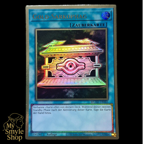 Yugioh sarcofago oro - -,