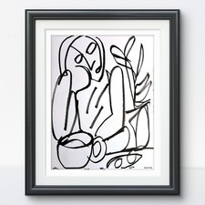 Aleph Original Art Line5 14x11