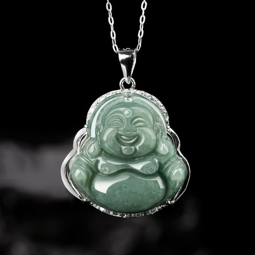 Ciondolo buddha giadeite - ciondolo,