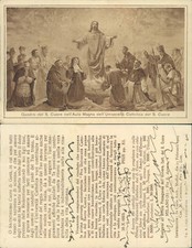 BEL SANTINO PRIMI 900 ,QUADRO DEL SACRO CUORE DI GESU' -RIF.5554