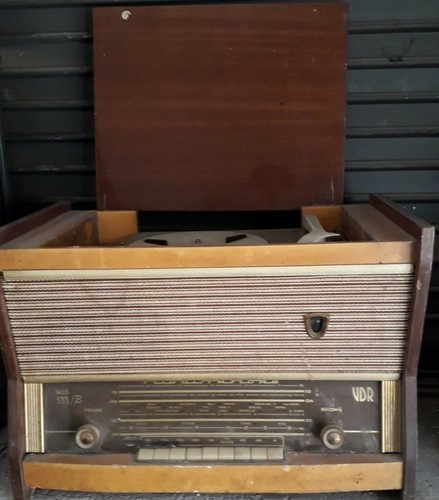 Radio vdr 555 con giradischi - vdr,