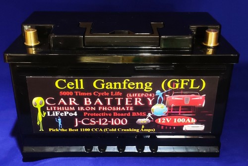 Batteria lifepo4 12v - 12v, 100ah