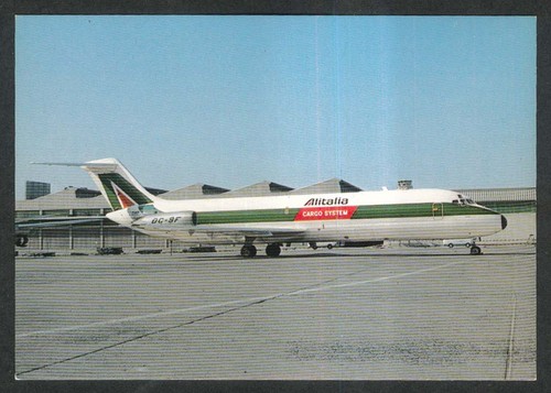 Cartolina alitalia cargo - cartolina,