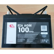 Batteria servizi camper a scarica lenta (C20 Agm 12V) - 100Ah - EZA - 07/24