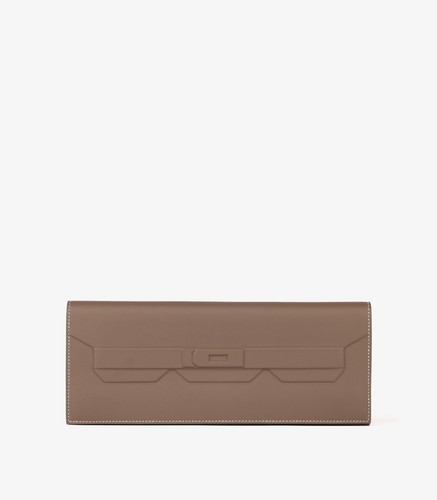 Pochette hermes etoupe - pochette,