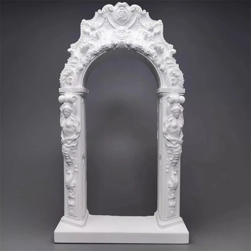 Scultura arco rococò - arco,