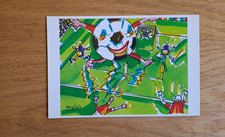 Cartolina pubblicitaria "Campari", non viaggiata, ill. Ugo Nespolo, 1990