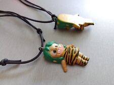 collana o portachiavi Lamù manga retro piatto