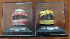 Minichamps 1:8 F1 caschi da corsa piloti Ralf Schumacher & Martin Brundle