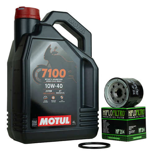 Cambio olio motul 7100 10w40 - cambio,