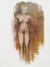 GIUSEPPE AJMONE: Litografia Firmata, Numerata, Pubblicata; Perfetta. STUPENDA!!!