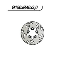 DISCO FRENO POSTERIORE NG 356