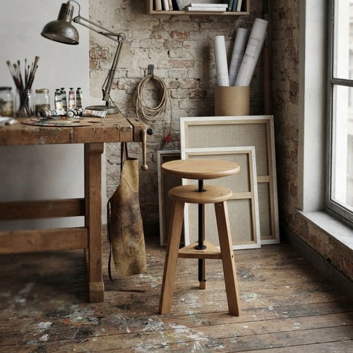Sgabello disegno legno - sgabello, da