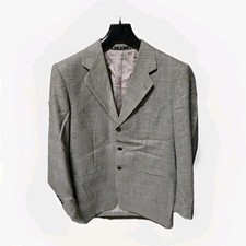 Giacca Uomo Cacharel Beige 100% Lana Vergine Taglia 54 Drop 6 [VEDI MISURE FOTO]