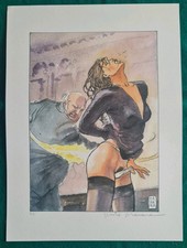 MILO MANARA  STAMPA FIRMATA