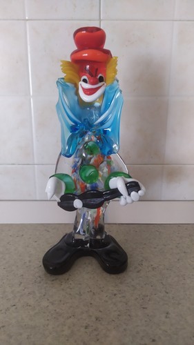Clown pagliaccio vetro di - clown, in
