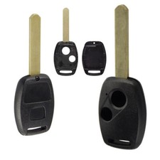 guscio cover chiave per telecomando honda jazz civic hrv accord crv insight nera