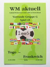 Mondiali 2006 FRANCIA V TOGO
