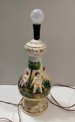 Capodimonte lampada tavolo - capodimonte,