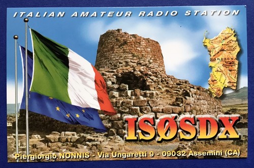 Qsl card isøsdx piergiorgio - qsl-card,