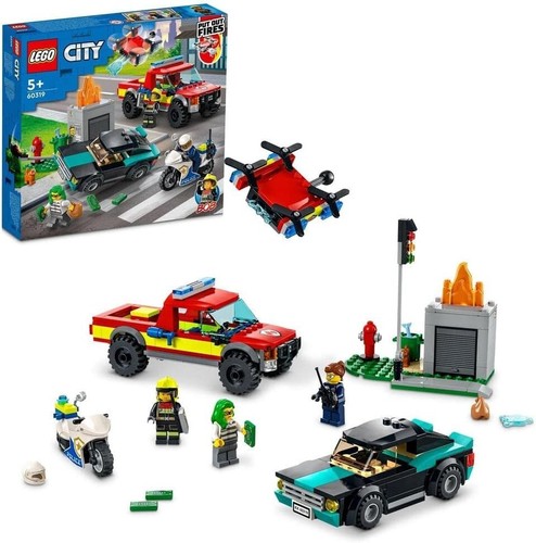 Lego city fire sauvetage - lego,