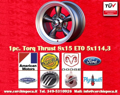Cerchio torq thrust 8x15 - torq, et0