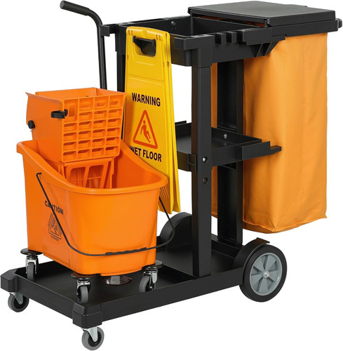 Carrello pulizie professionale - carrello,