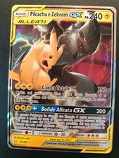 Carte Pokemon - Pikachu & Zekrom Gx 33/181 - Gioco Di Squadra - ITA - NM