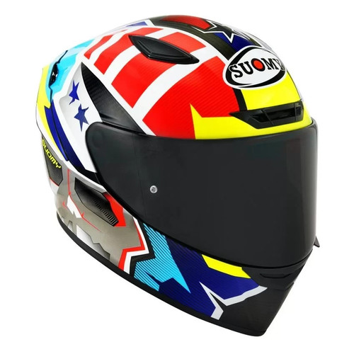 Casco integrale fibra moto