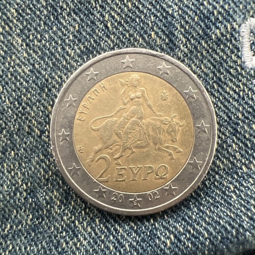 Rara moneta euro grecia 2002 - moneta,