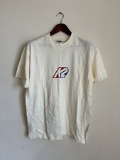 T-shirt vintage K2 pattinaggio in linea bianca taglia M SENATO aggressivo ROCE