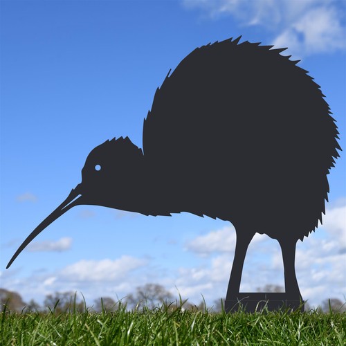 Sagoma uccellino kiwi - , acciaio