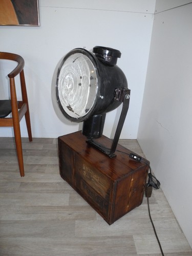 Lampada industriale antica