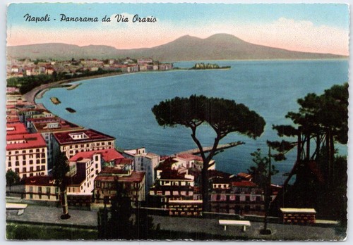 Napoli panorama via - da, orazio
