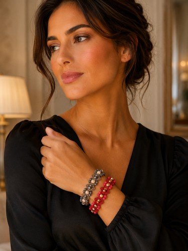 Bracciale uncinetto - bracciale, e