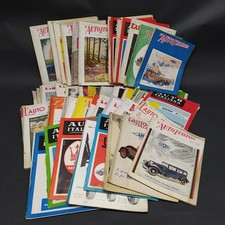 Lotto di 66 riviste L'Auto italiana, annate varie dal 1928 al '56. Mediocri